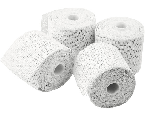 Rollen aus Gipsbinden