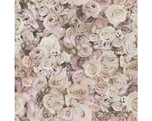 Tapete mit Rosenmotiv