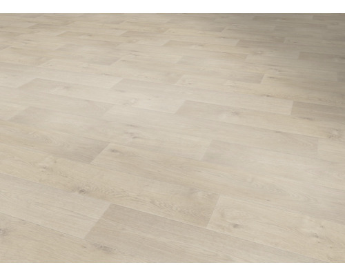 Verlegter heller Laminatboden