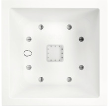 Plaque de soucoupe carrée Elho avec trous de vis