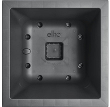 Intérieur d''un pot de fleurs carré