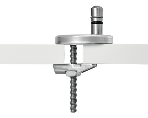 Support de fixation métallique pour plans de travail