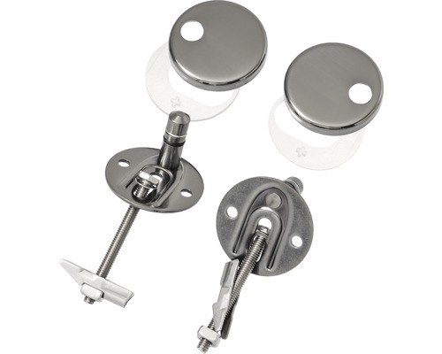Befestigungsset für WC-Sitze aus Edelstahl