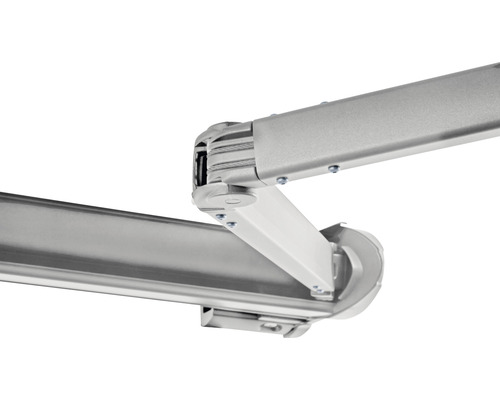 Vue détaillée d''un bras de store