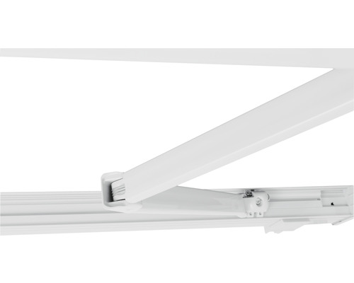 Detailansicht einer Gelenkarmmarkise