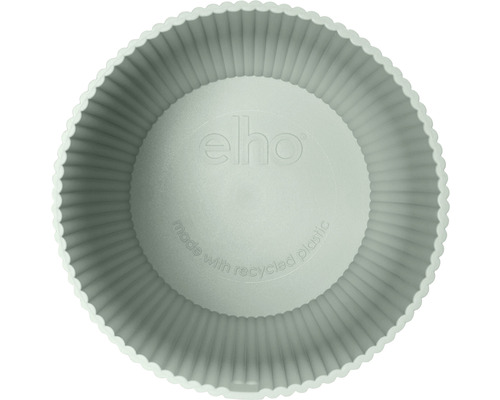 Elho Logo auf Pflanztopf aus recyceltem Kunststoff