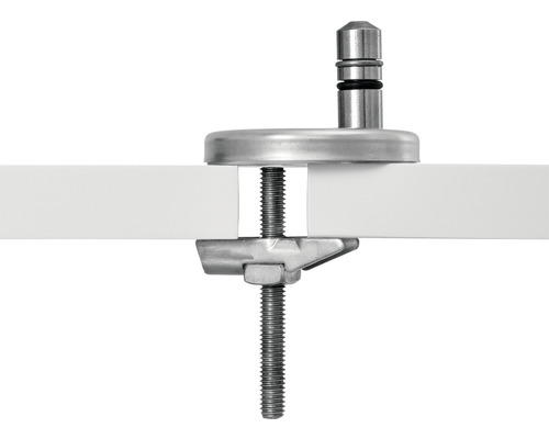 Fixation de table pour robinetterie de lavabo