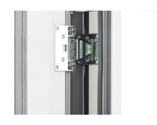 Tür mit eingebautem Türband