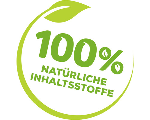 Label : 100 % d’ingrédients naturels