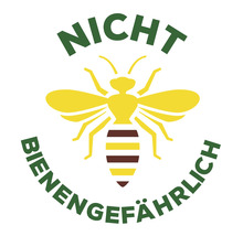 Symbole non dangereux pour les abeilles