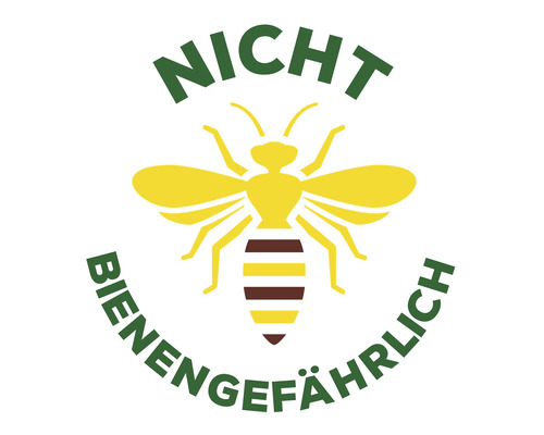 Symbole non dangereux pour les abeilles