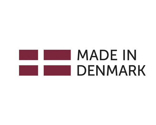 Hergestellt in Dänemark Siegel