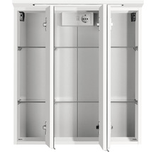 Spiegelschrank Held Möbel 60 x 20 x 66 cm weiß 3-türig 009