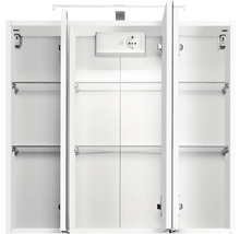 Spiegelschrank Held Möbel 70 x 20 x 66 cm weiß 3-türig 007