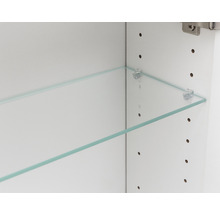 Spiegelschrank Held Möbel 90 x 20 x 66 cm dunkelgrau 3-türig 012