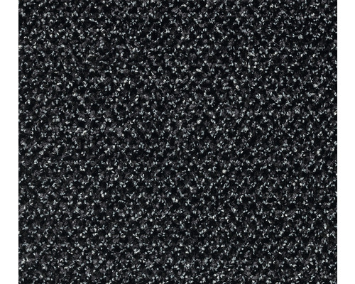 Gros plan d''un tapis noir avec un effet chiné