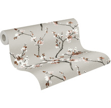 Rouleau de papier peint à motif floral