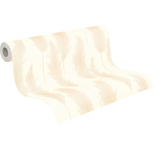 Rouleau de papier peint motif plumes