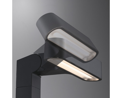 Detailansicht einer modernen Aussenleuchte