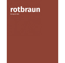 Matt rotbraune Farbe