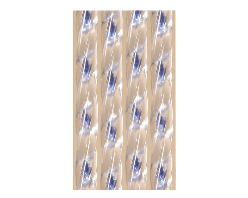 Détail de tiges de verre torsadées