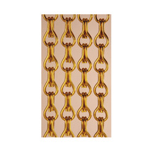 Türvorhang Alu gold 90x210 cm