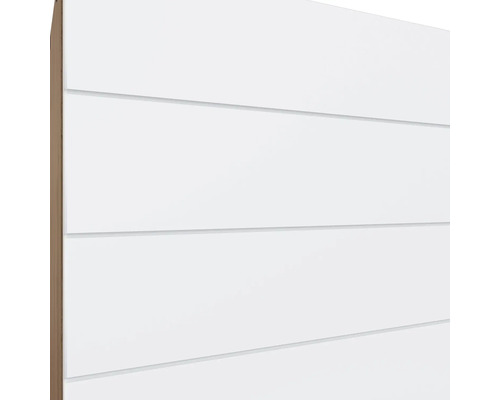 Panneaux en bois blanc avec assemblage rainure et languette