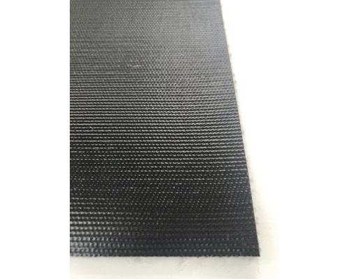 Tapis noir avec structure
