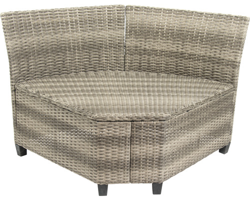 Canapé d''angle en polyrotin pour l''extérieur