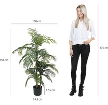 Palmier artificiel Palmier Areca hauteur 150 cm, vert