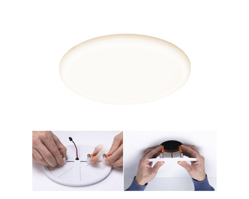 Runde Deckenleuchte und Installationsschritte