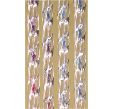 Türvorhang Milan braun-lila 90x210 cm