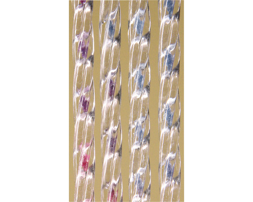 Tiges en plastique torsadées avec remplissage