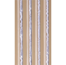 Rideau de porte Atlas blanc 90x210 cm