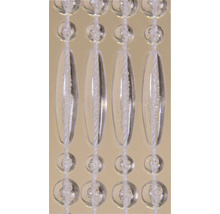 Türvorhang Cyprus transparent-weiß 90x210 cm