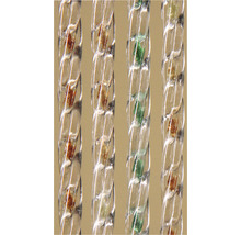 Türvorhang Milan braun-grün 90x210 cm