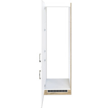 Meuble de salle de bain ouvert avec étagère
