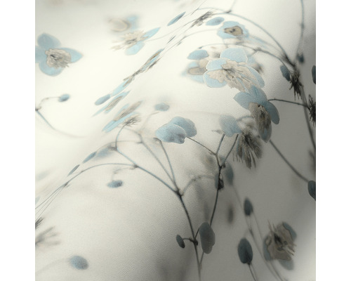 Nahaufnahme einer Tapete mit Blumendekor