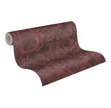 Tapetenrolle mit Blumenmuster