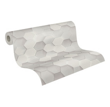 Tapetenrolle mit sechseckigem Muster