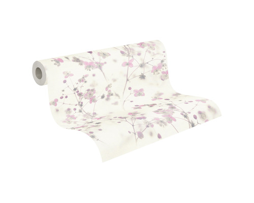 Tapetenrolle mit Blumenmuster