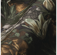 Vue détaillée d''un papier peint à motifs floraux