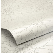 Papier peint à motif floral