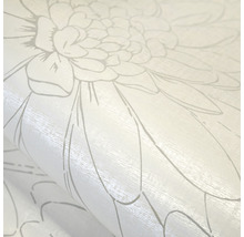 Papier peint à motif floral