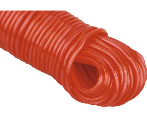 Tuyau en plastique flexible enroulé