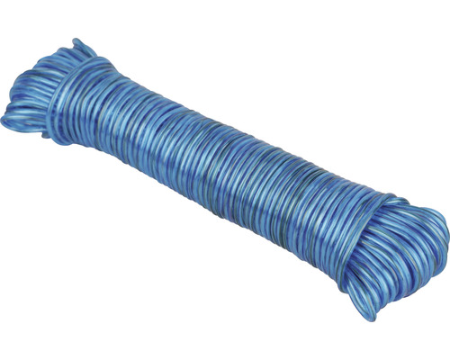Corde à linge roulée