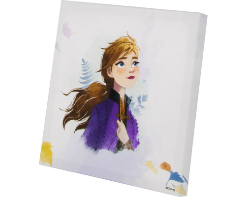Impression sur toile représentant Anna de La Reine des Neiges