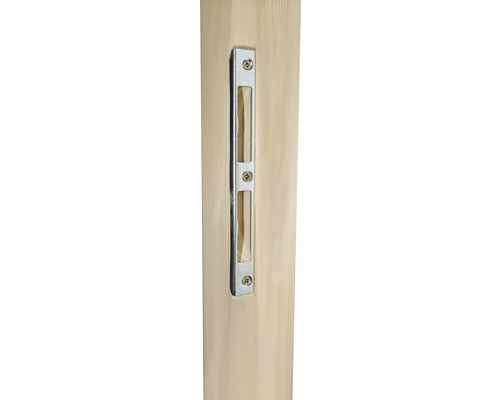 Bâti de porte avec gâche montée