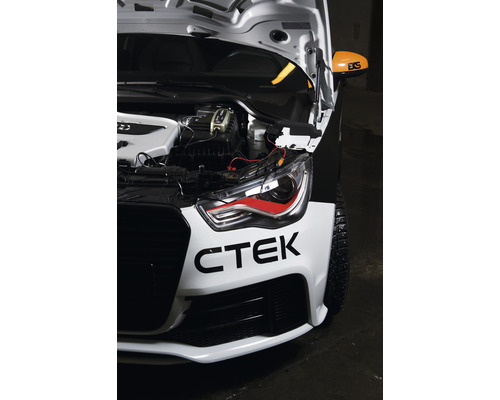 CTEK MXS 5.0 Vollautomatisches Ladegerät (Optimale Ladung,  Unterhaltungsladung und Instandsetzung von Auto- und Motorradbatterien)  12V, 5 Amp. – EU Stecker
