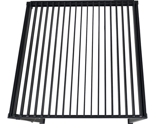 Metallzaun zur Grundstücksbegrenzung